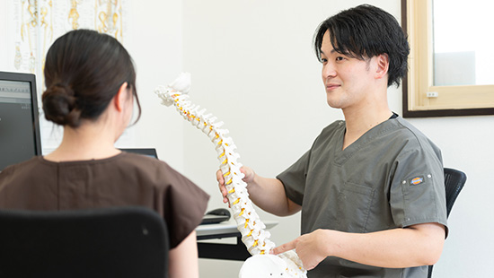 カイロプラクティックでのアプローチ