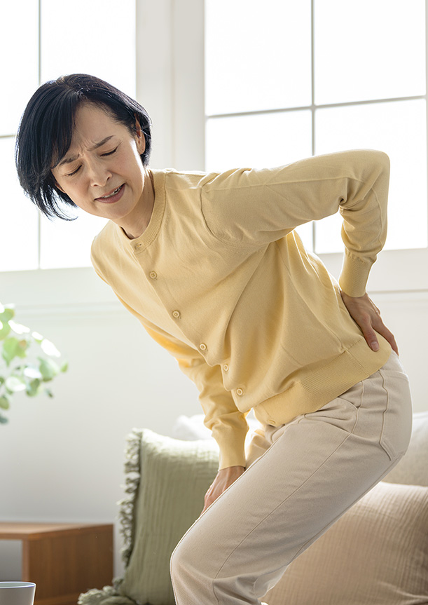 左のお尻〜足の痛みが楽に!農業の仕事に復帰できました